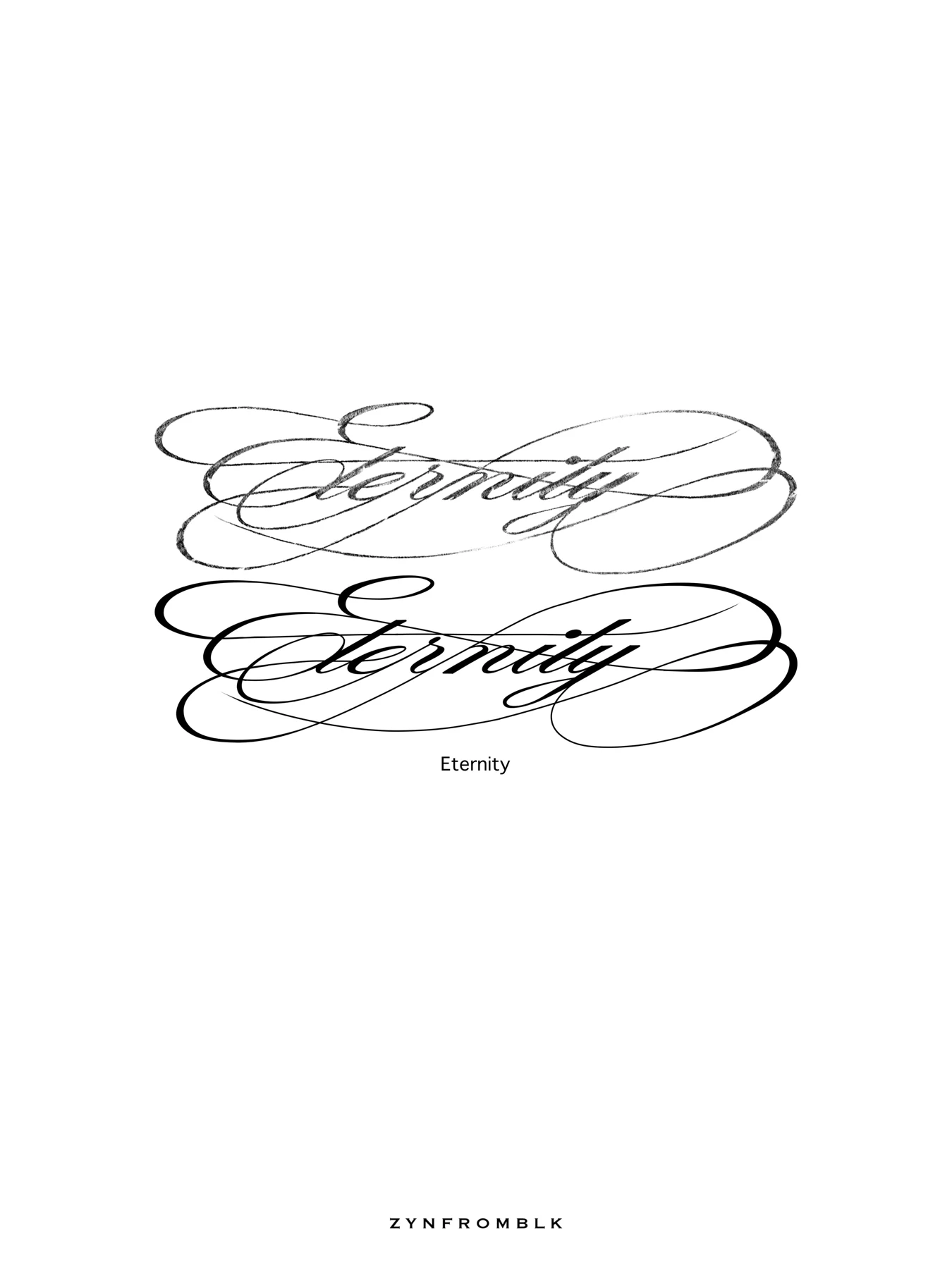 LETTERING / Eternity